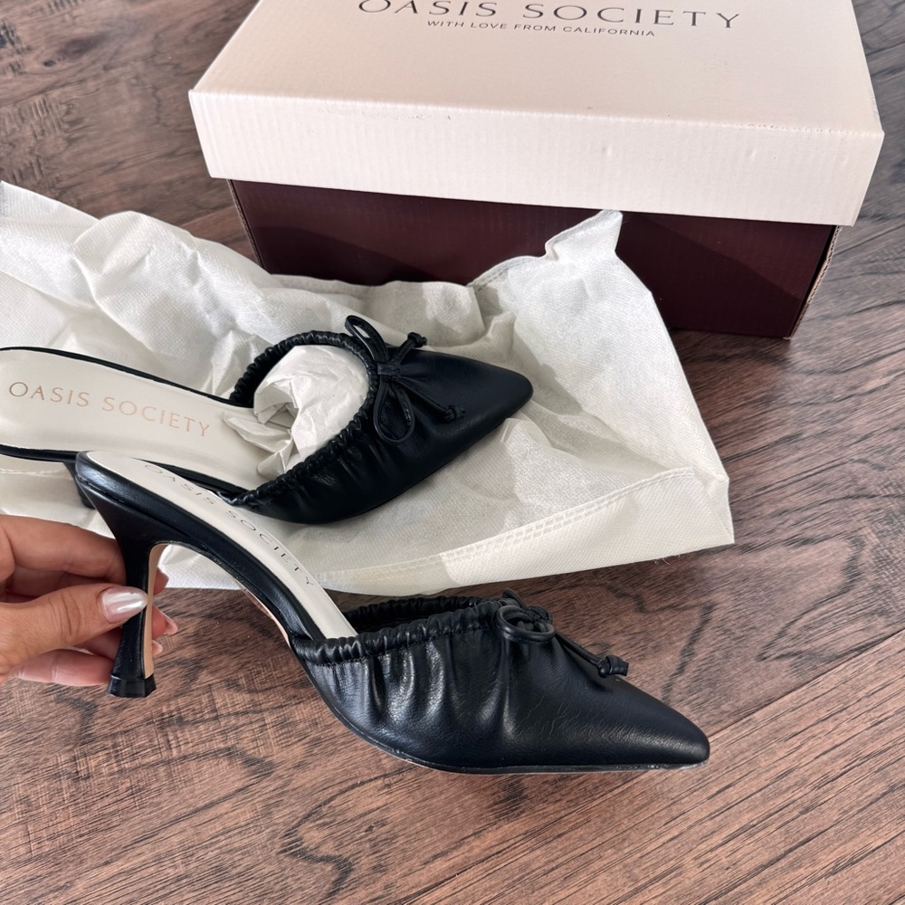 NEW Leather Heels